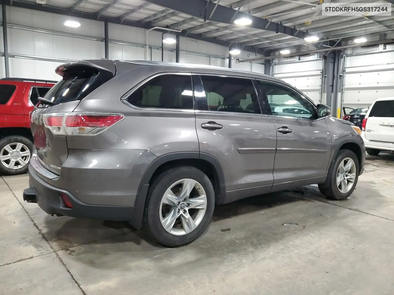5TDDKRFH5GS317244 2016 Toyota Highlander Limited