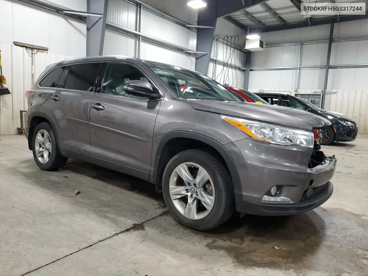 5TDDKRFH5GS317244 2016 Toyota Highlander Limited