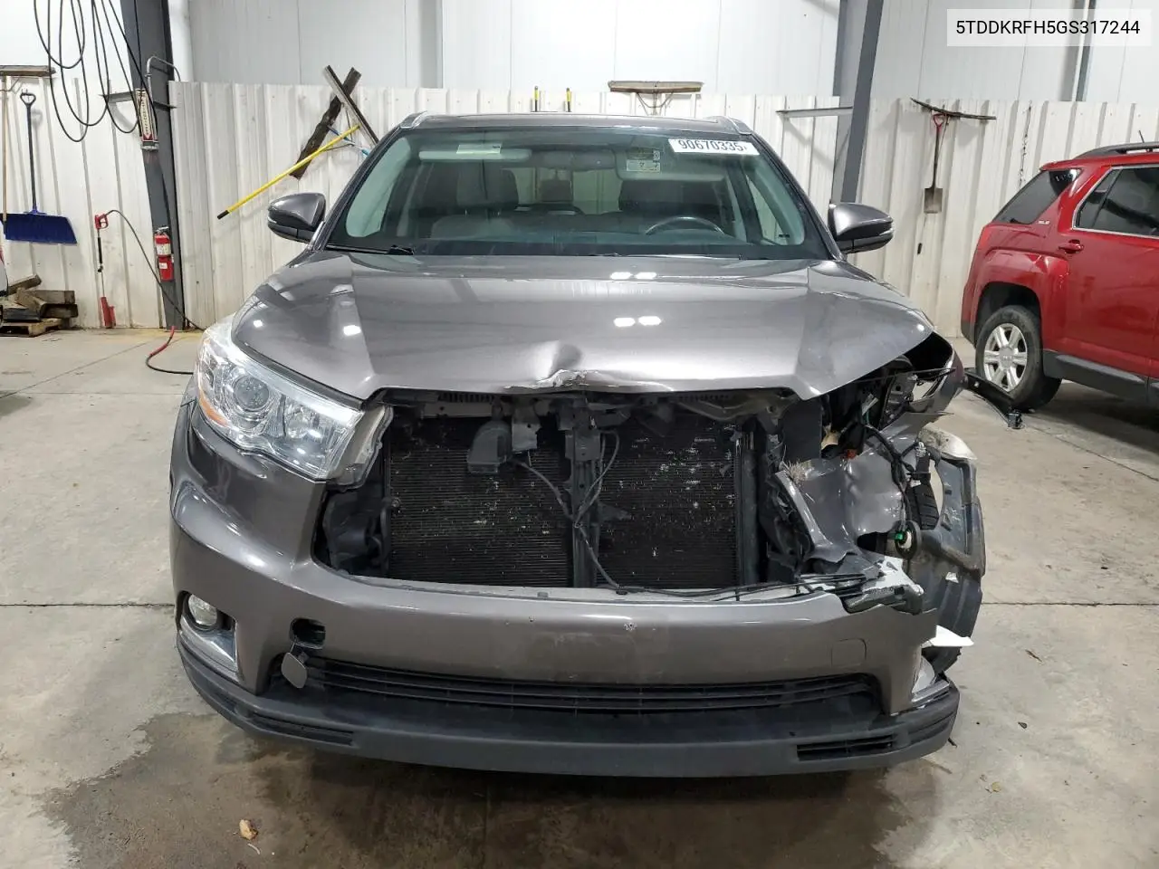 5TDDKRFH5GS317244 2016 Toyota Highlander Limited