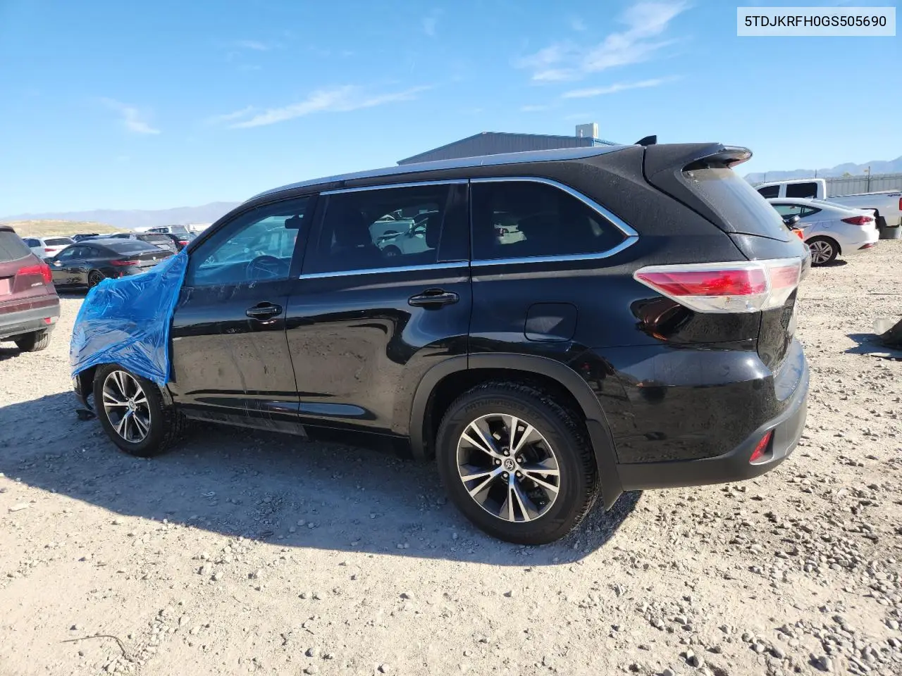 5TDJKRFH0GS505690 2016 Toyota Highlander Xle