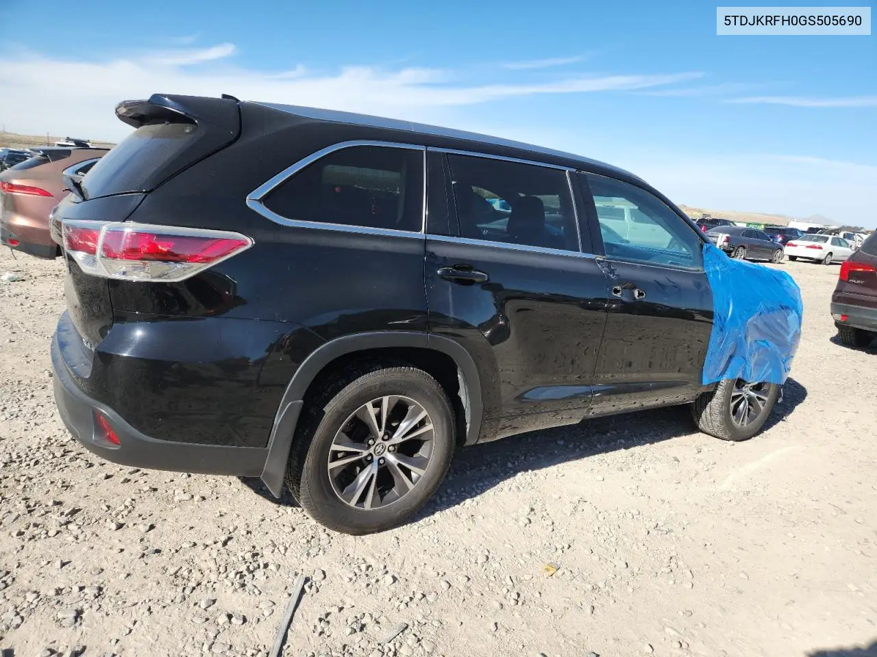 5TDJKRFH0GS505690 2016 Toyota Highlander Xle