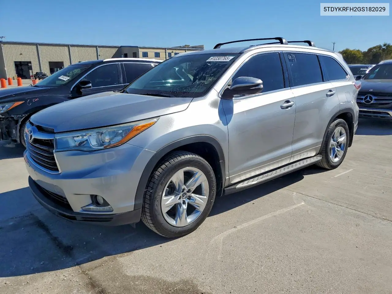 5TDYKRFH2GS182029 2016 Toyota Highlander Limited