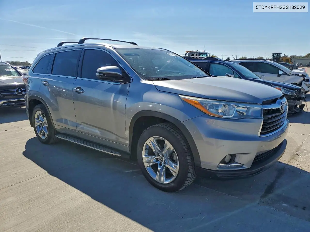 5TDYKRFH2GS182029 2016 Toyota Highlander Limited