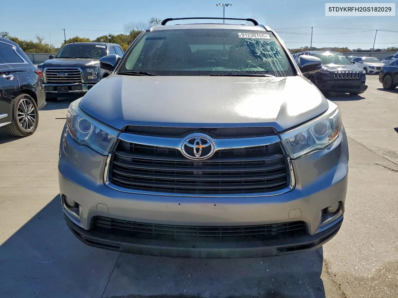 5TDYKRFH2GS182029 2016 Toyota Highlander Limited