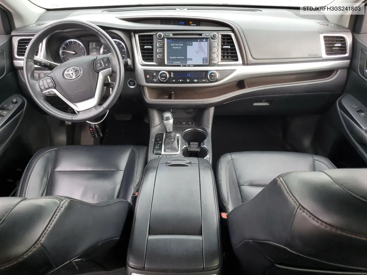 5TDJKRFH3GS241803 2016 Toyota Highlander Xle