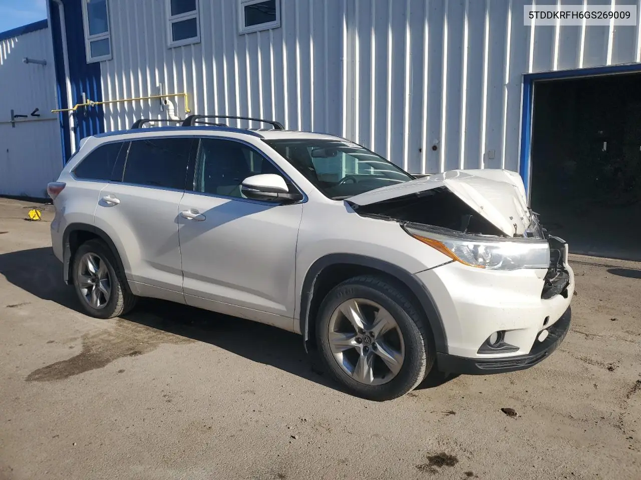 5TDDKRFH6GS269009 2016 Toyota Highlander Limited