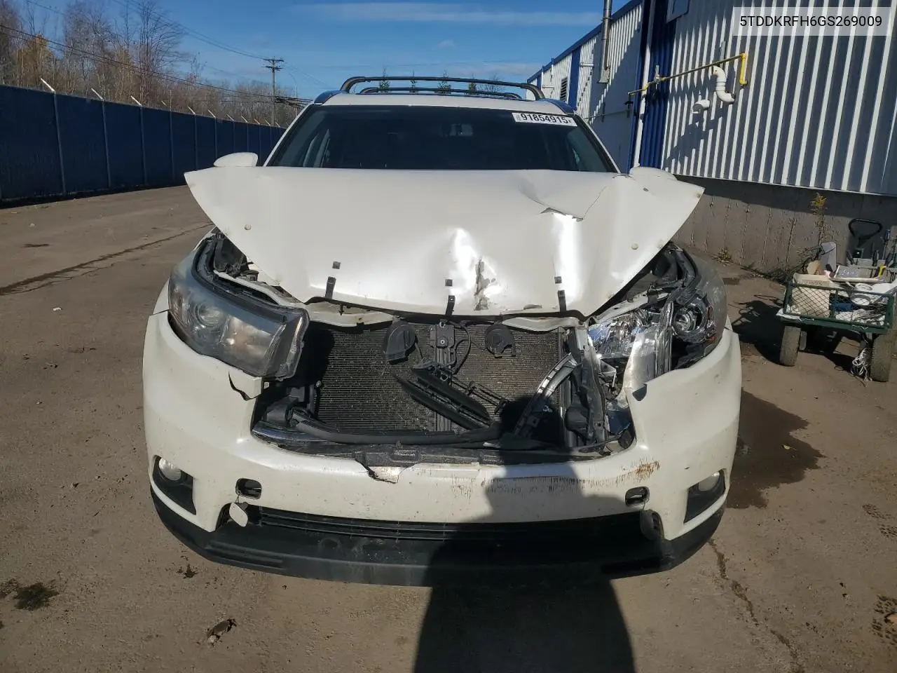 5TDDKRFH6GS269009 2016 Toyota Highlander Limited