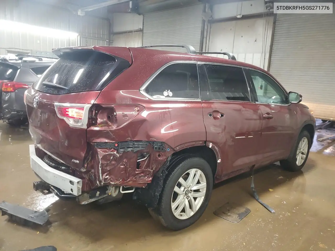 5TDBKRFH5GS271776 2016 Toyota Highlander Le