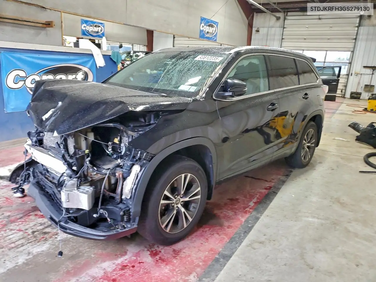 5TDJKRFH3GS279130 2016 Toyota Highlander Xle