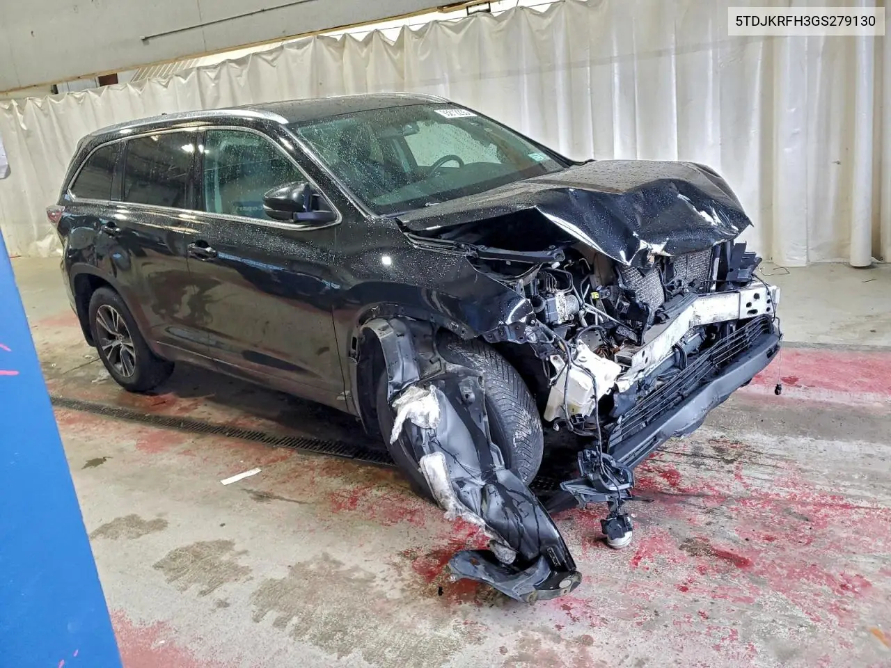 5TDJKRFH3GS279130 2016 Toyota Highlander Xle