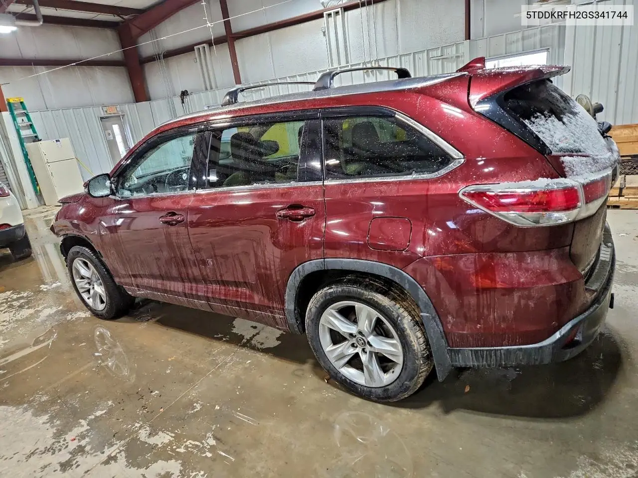 5TDDKRFH2GS341744 2016 Toyota Highlander Limited