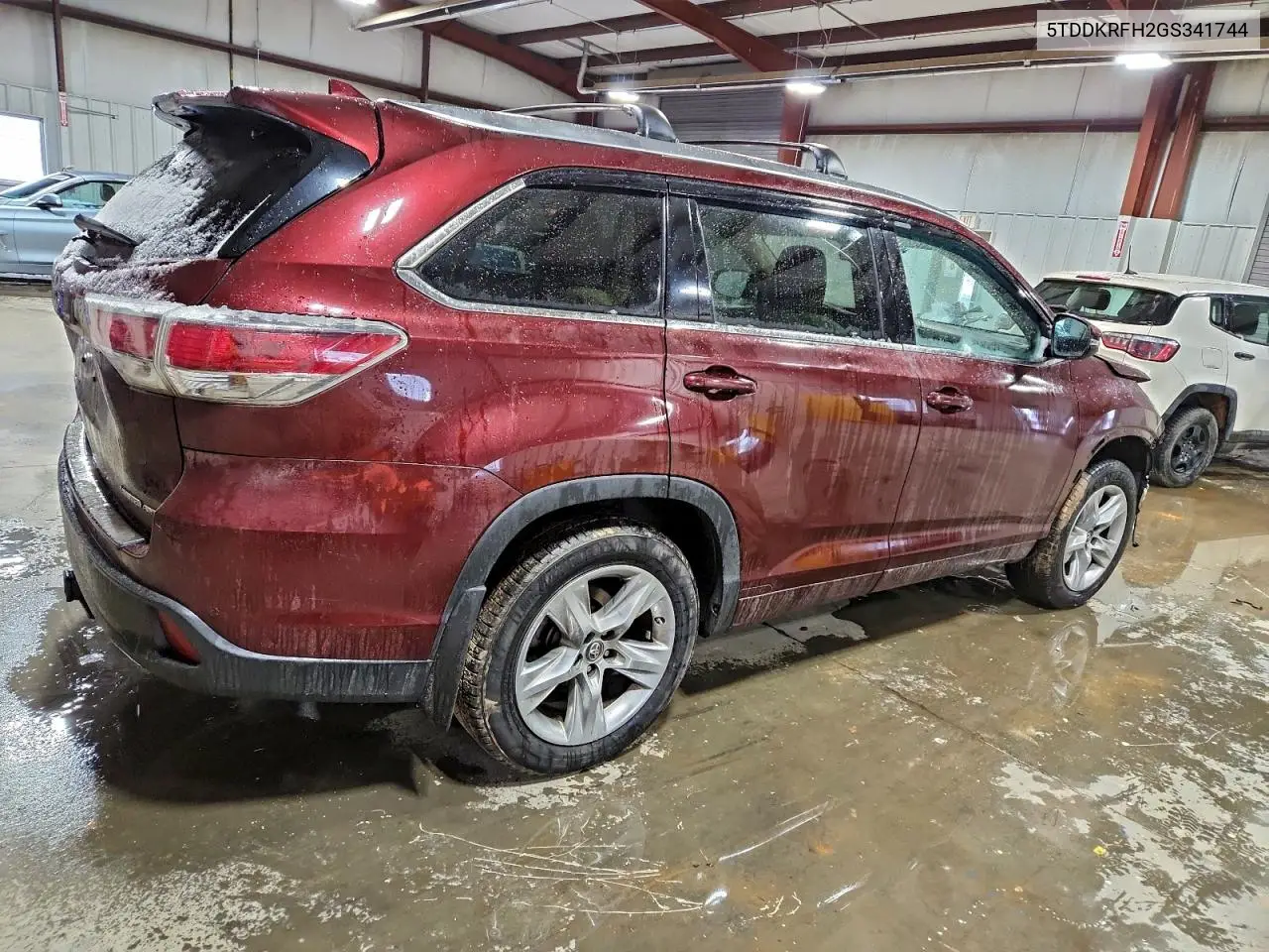 5TDDKRFH2GS341744 2016 Toyota Highlander Limited