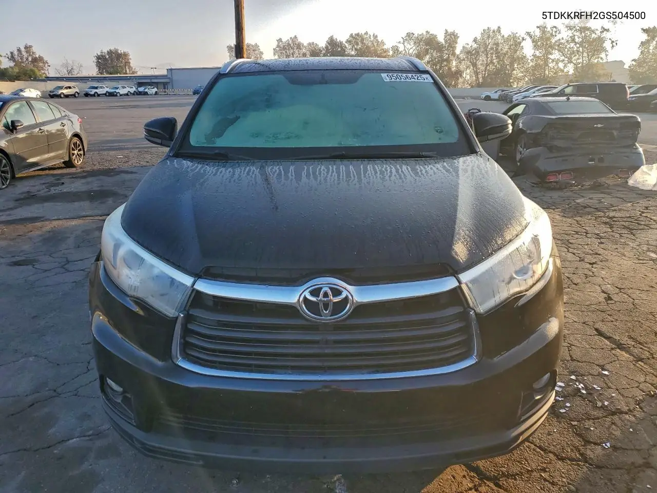 5TDKKRFH2GS504500 2016 Toyota Highlander Xle