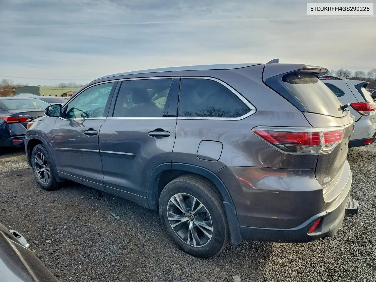 5TDJKRFH4GS299225 2016 Toyota Highlander Xle