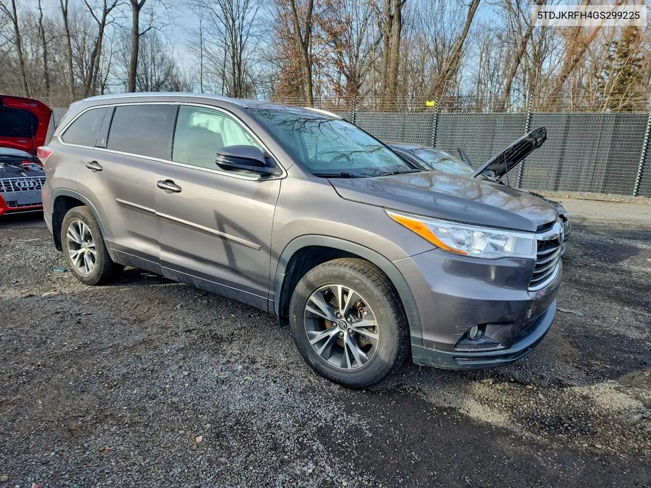 5TDJKRFH4GS299225 2016 Toyota Highlander Xle