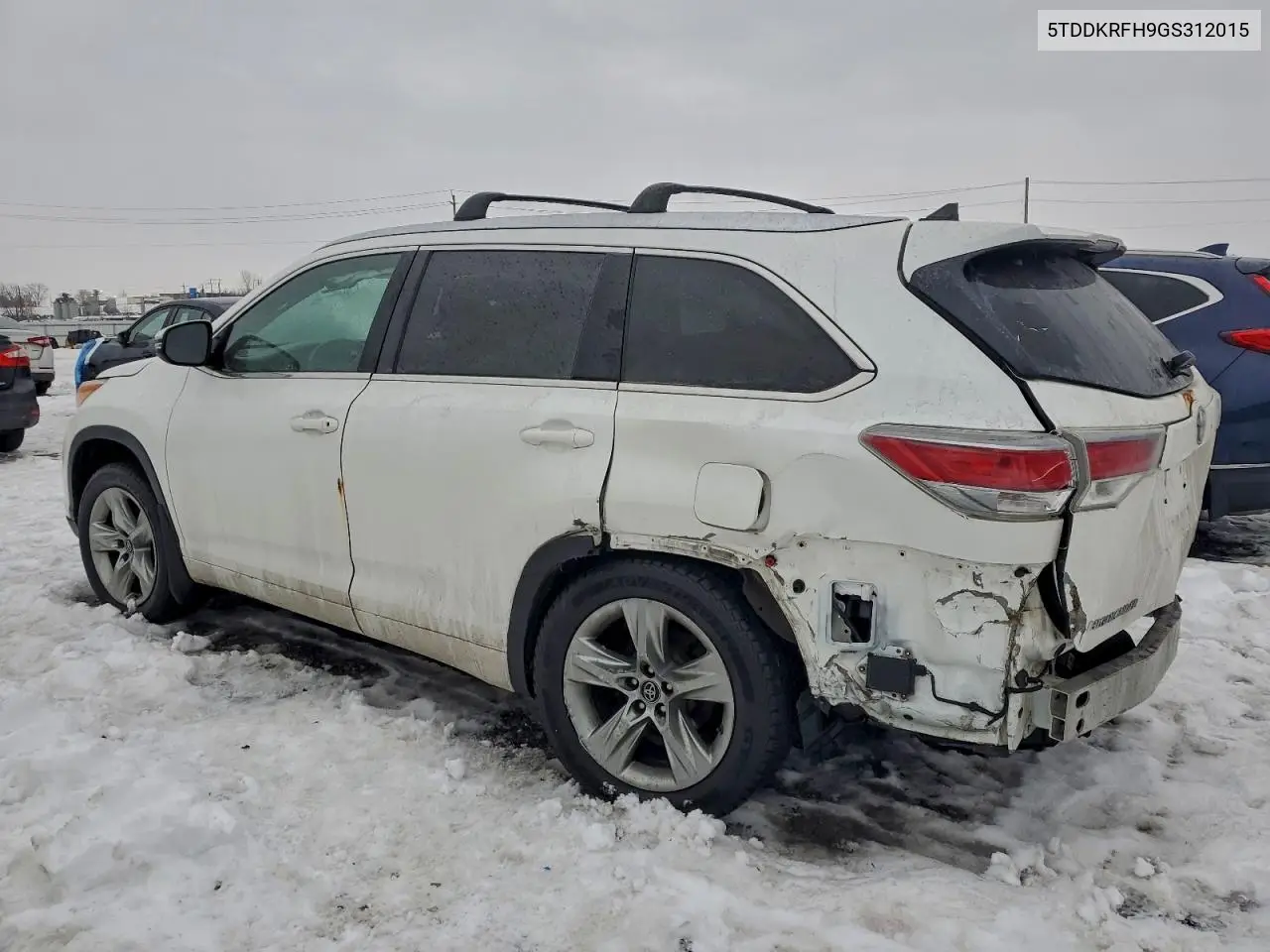 5TDDKRFH9GS312015 2016 Toyota Highlander Limited
