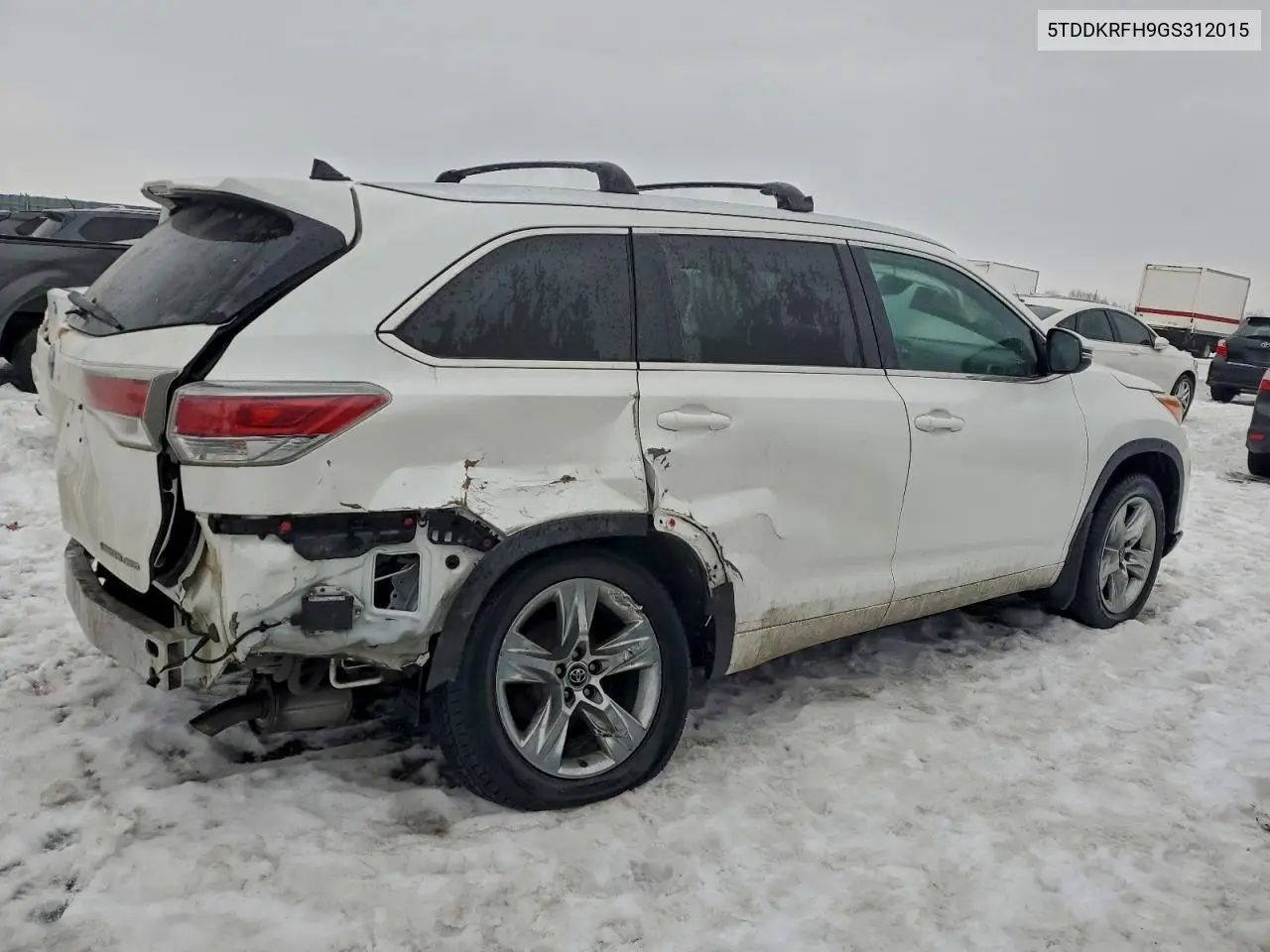 5TDDKRFH9GS312015 2016 Toyota Highlander Limited