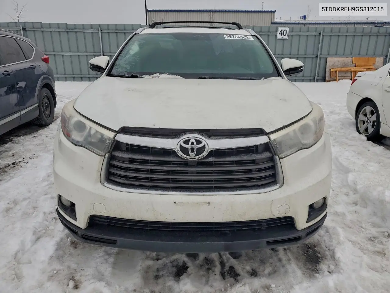5TDDKRFH9GS312015 2016 Toyota Highlander Limited