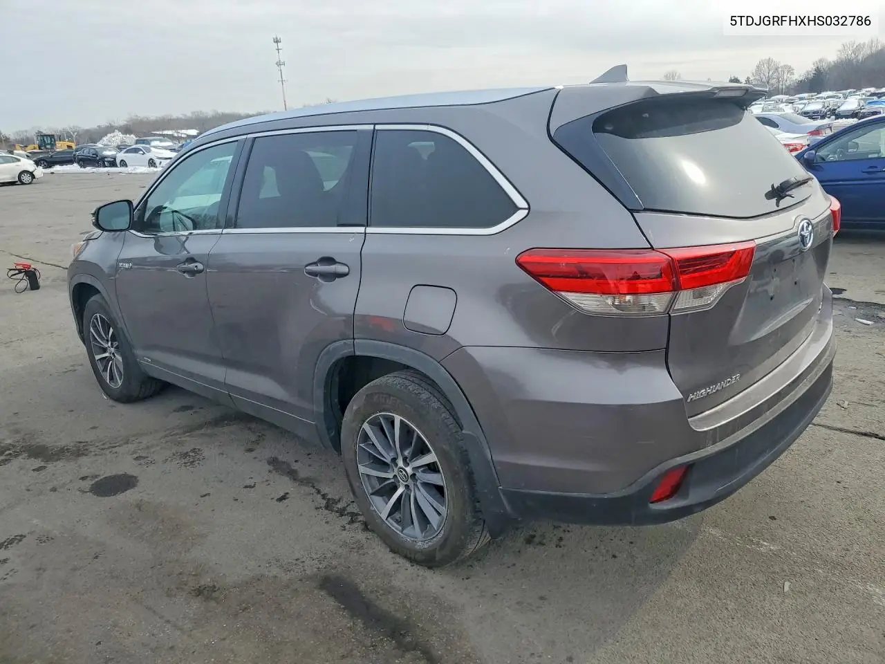 5TDJGRFHXHS032786 2017 Toyota Highlander Hybrid