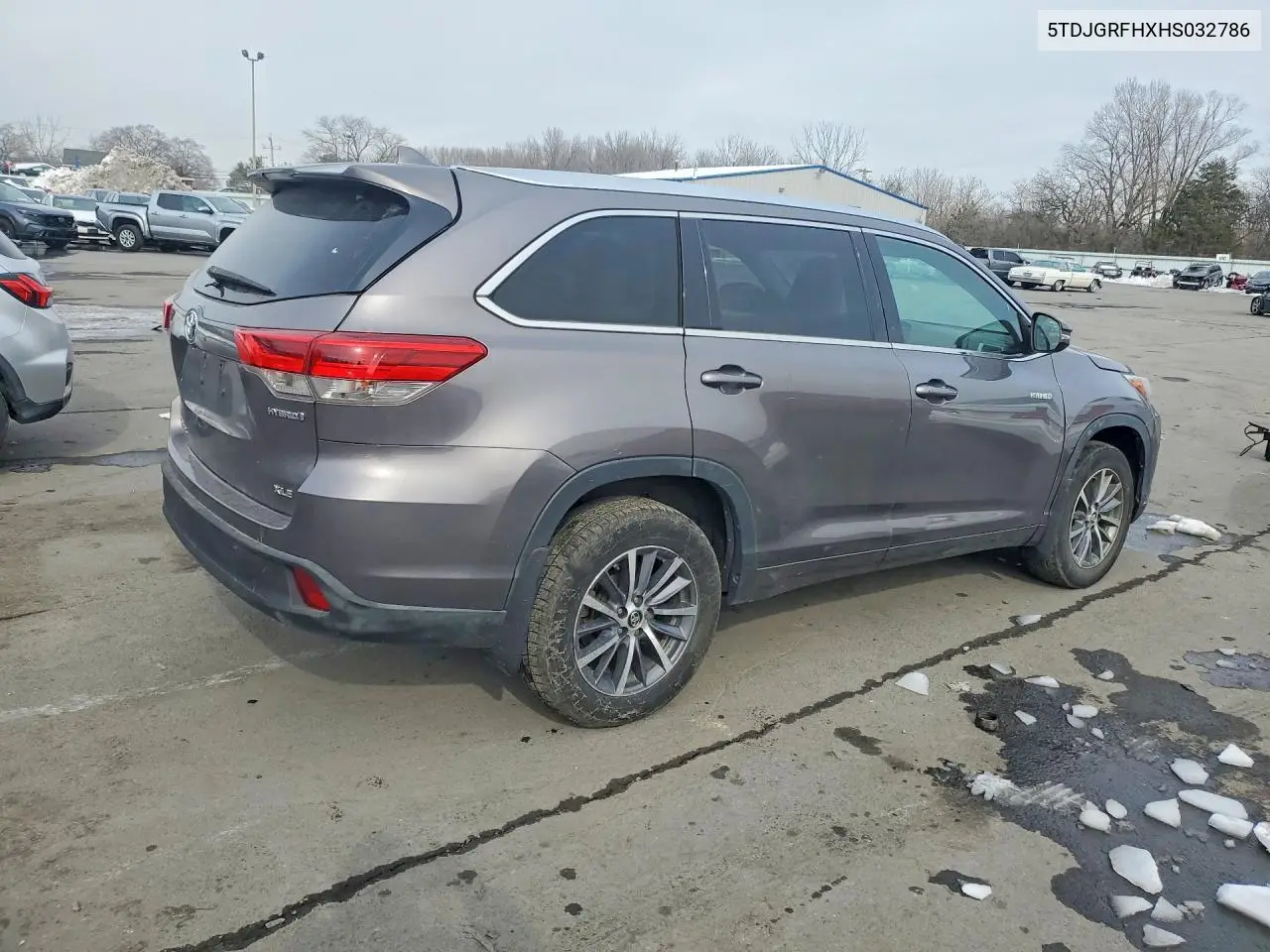 5TDJGRFHXHS032786 2017 Toyota Highlander Hybrid