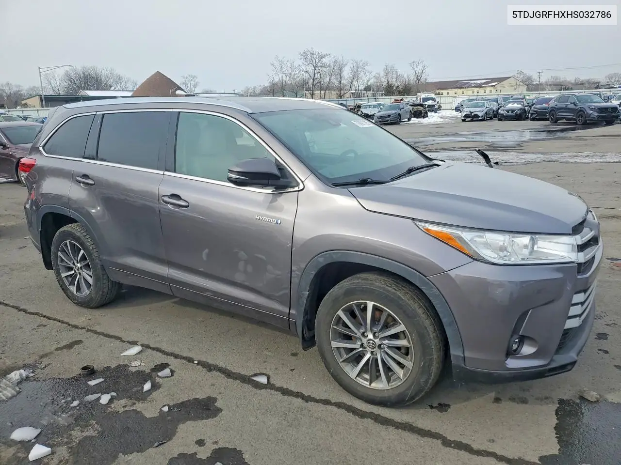 5TDJGRFHXHS032786 2017 Toyota Highlander Hybrid