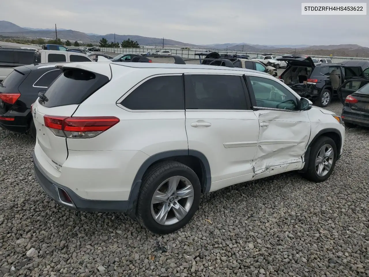 5TDDZRFH4HS453622 2017 Toyota Highlander Limited