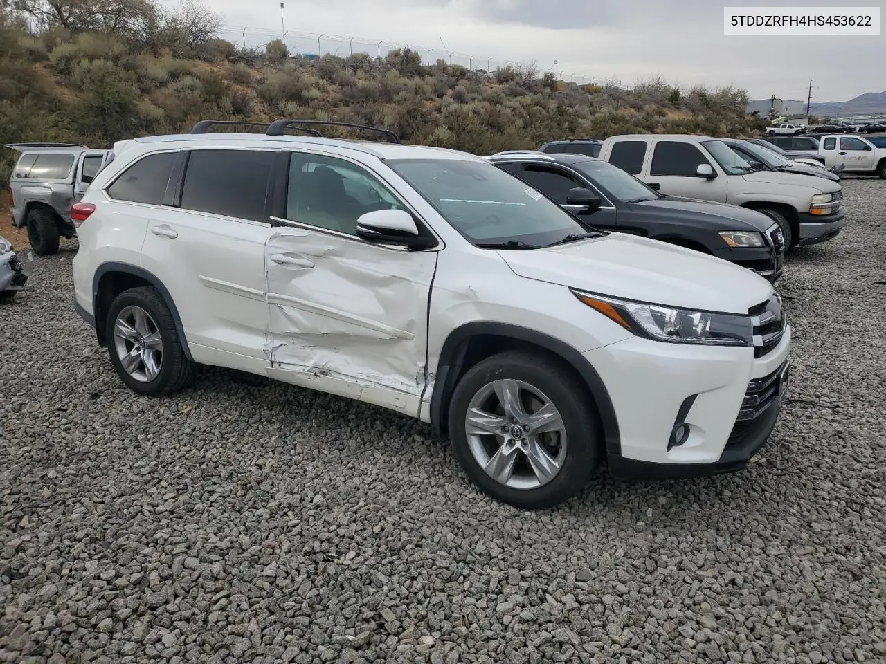 5TDDZRFH4HS453622 2017 Toyota Highlander Limited
