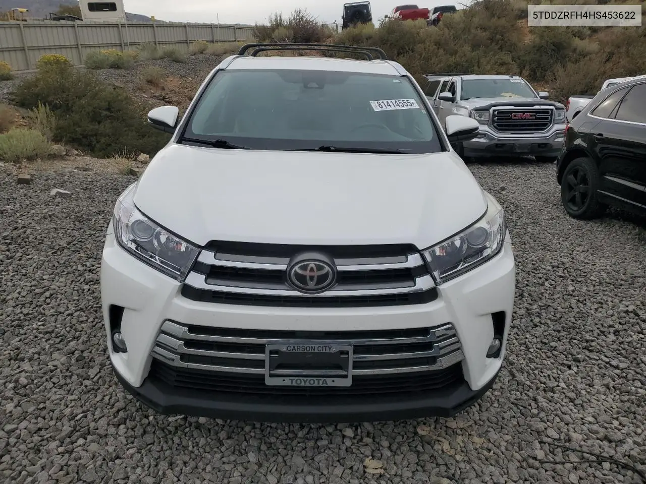 5TDDZRFH4HS453622 2017 Toyota Highlander Limited
