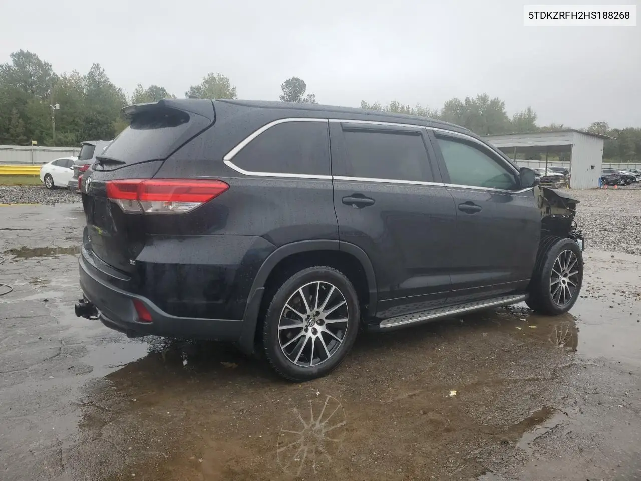5TDKZRFH2HS188268 2017 Toyota Highlander Se