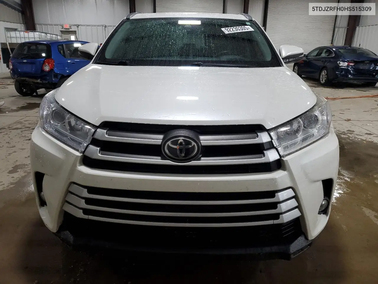 5TDJZRFH0HS515309 2017 Toyota Highlander Se