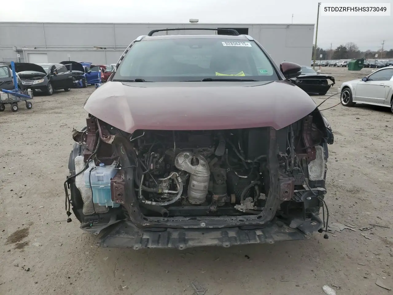 5TDDZRFH5HS373049 2017 Toyota Highlander Limited