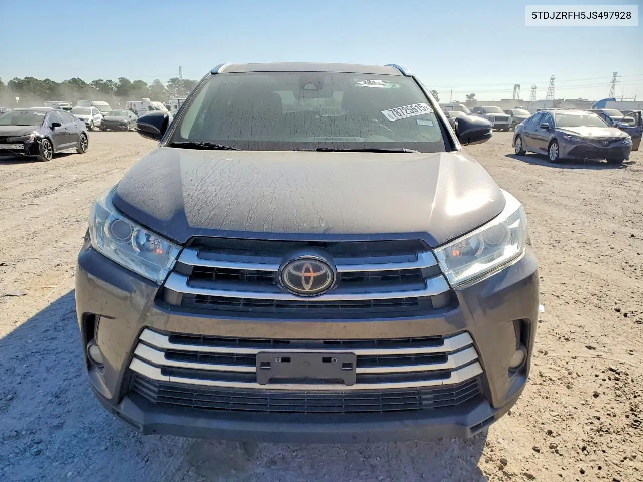 5TDJZRFH5JS497928 2018 Toyota Highlander