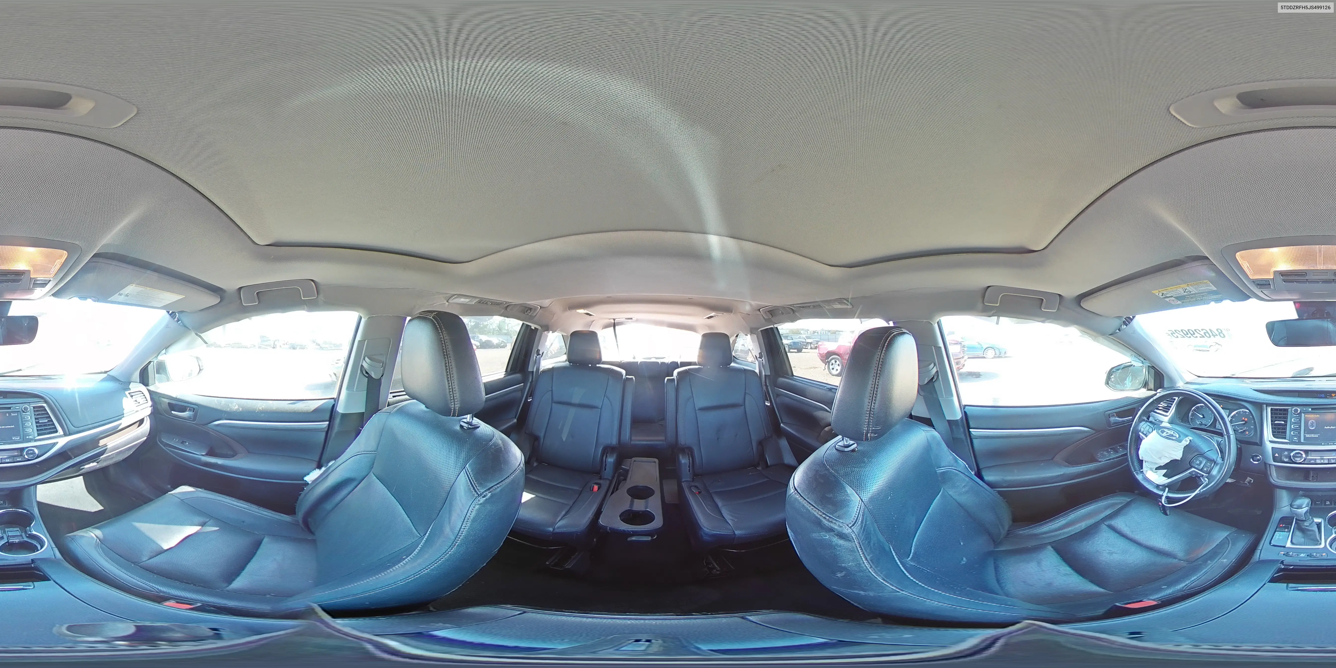 5TDDZRFH5JS499126 2018 Toyota Highlander Limited