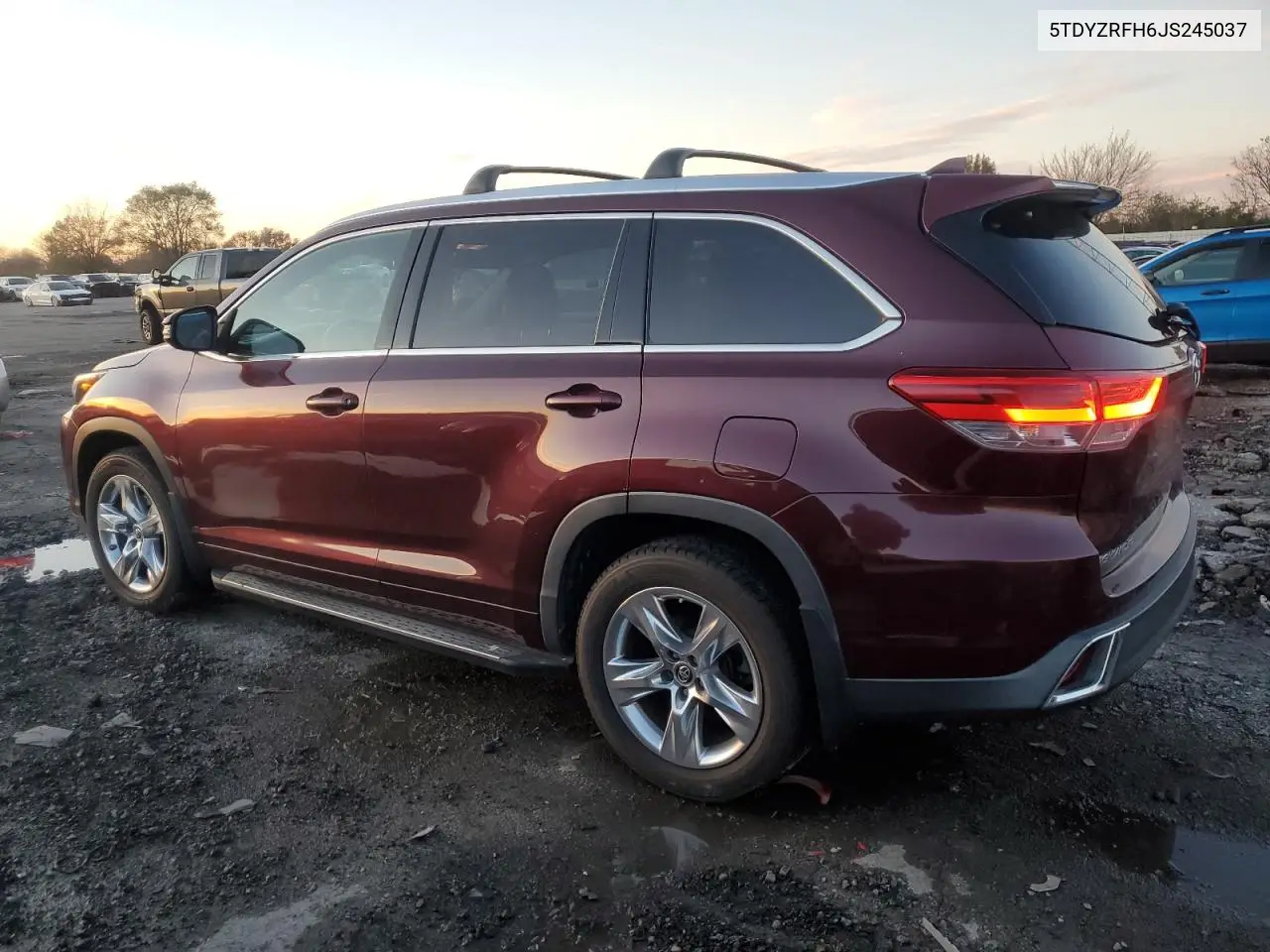 5TDYZRFH6JS245037 2018 Toyota Highlander Limited