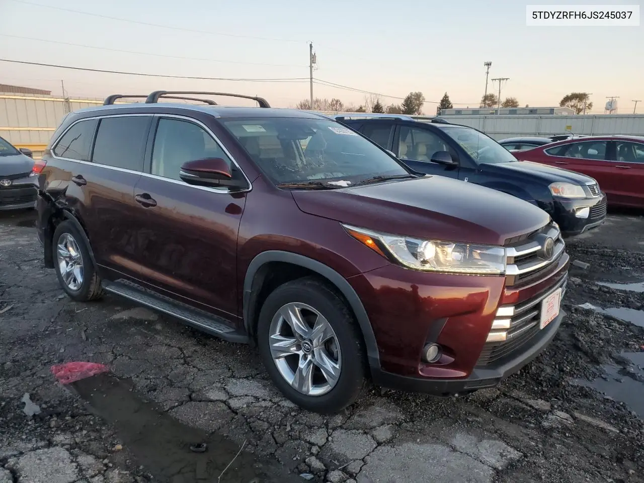 5TDYZRFH6JS245037 2018 Toyota Highlander Limited