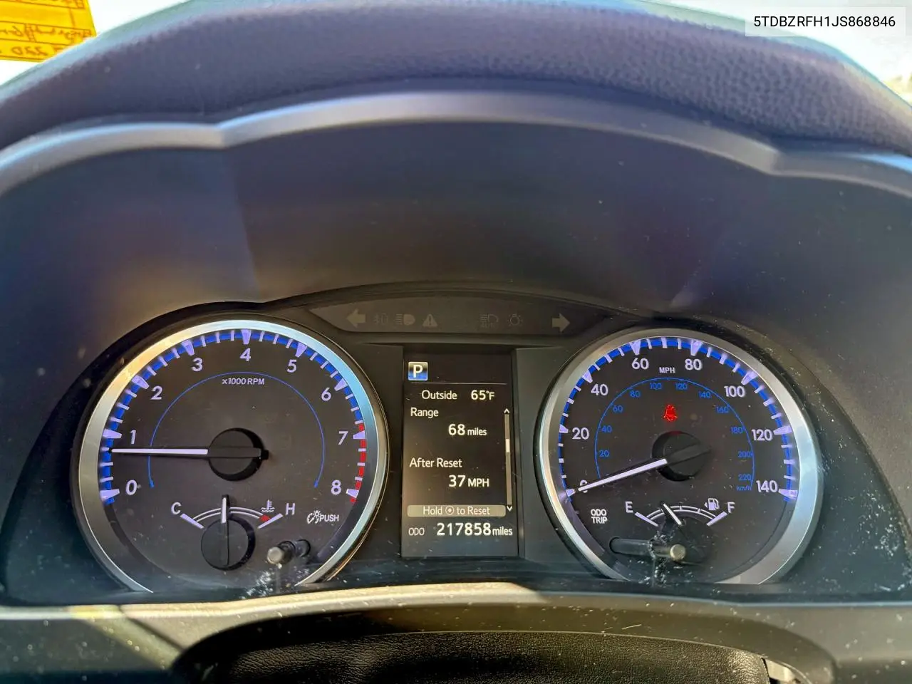 5TDBZRFH1JS868846 2018 Toyota Highlander Le