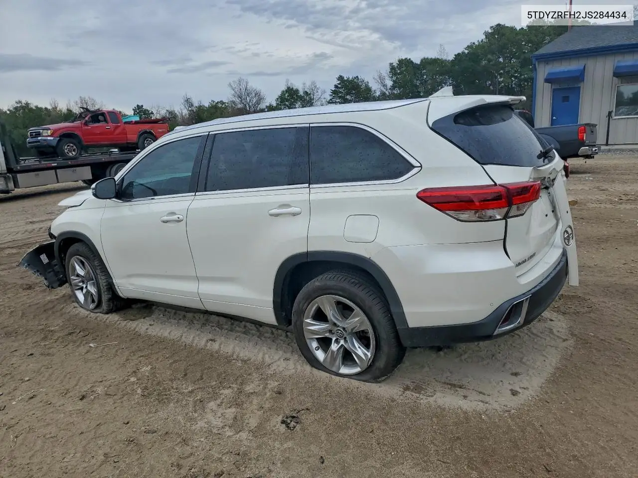 5TDYZRFH2JS284434 2018 Toyota Highlander Limited
