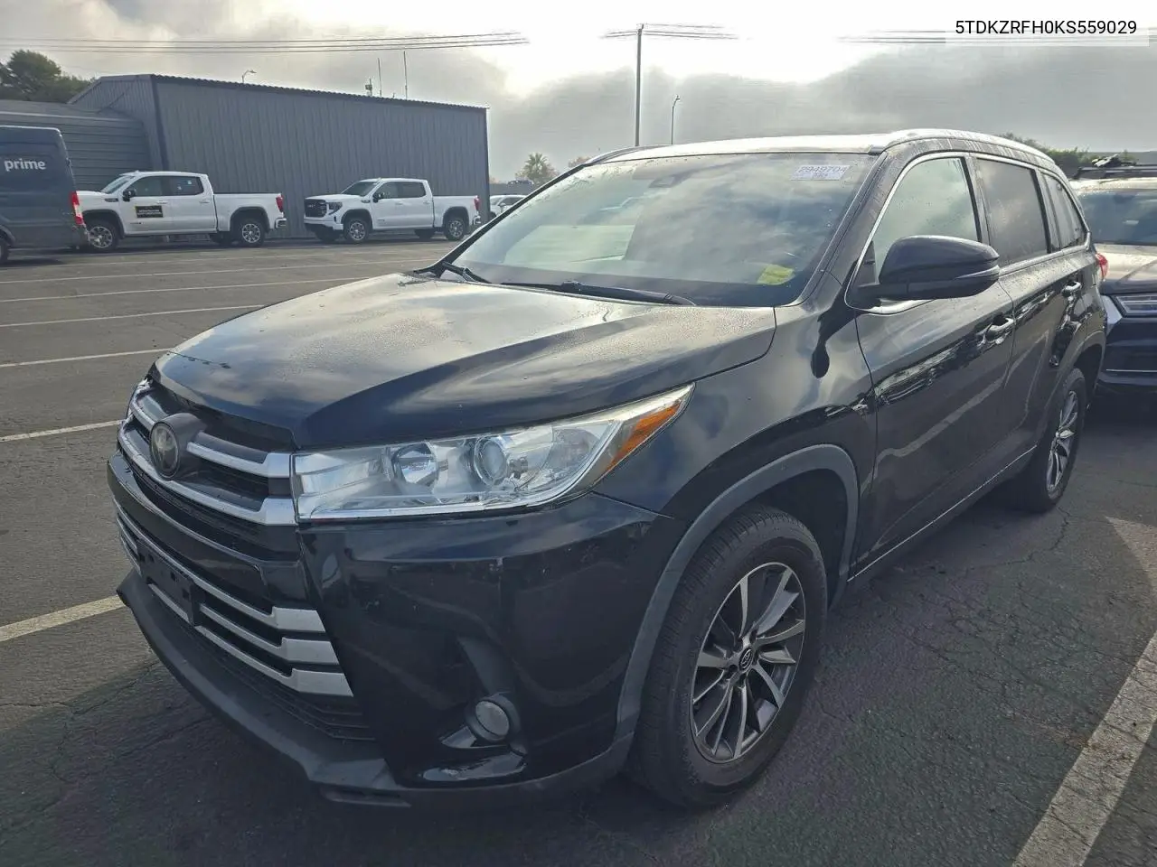 5TDKZRFH0KS559029 2019 Toyota Highlander Se
