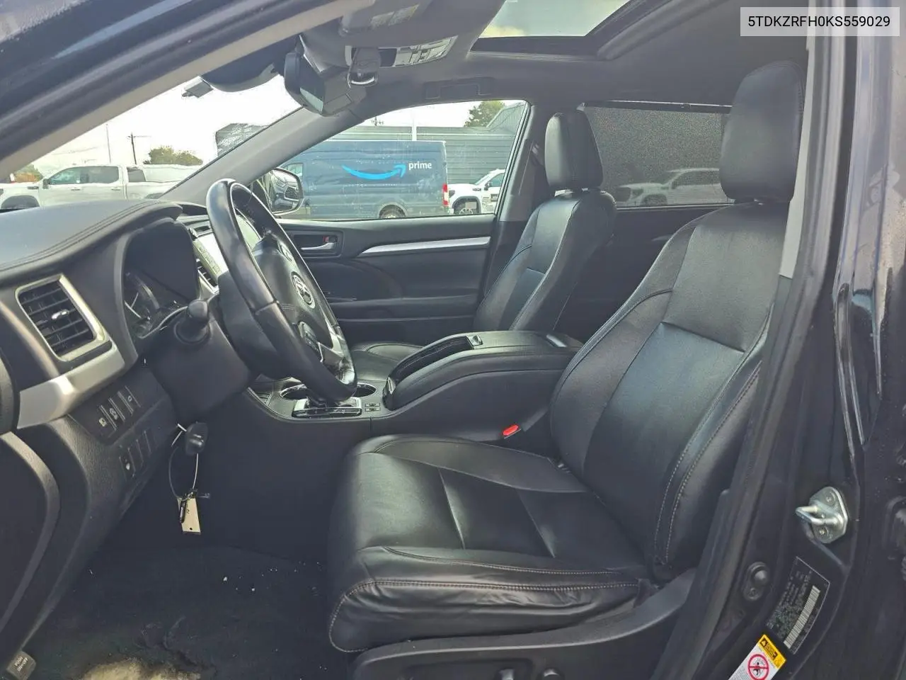 5TDKZRFH0KS559029 2019 Toyota Highlander Se