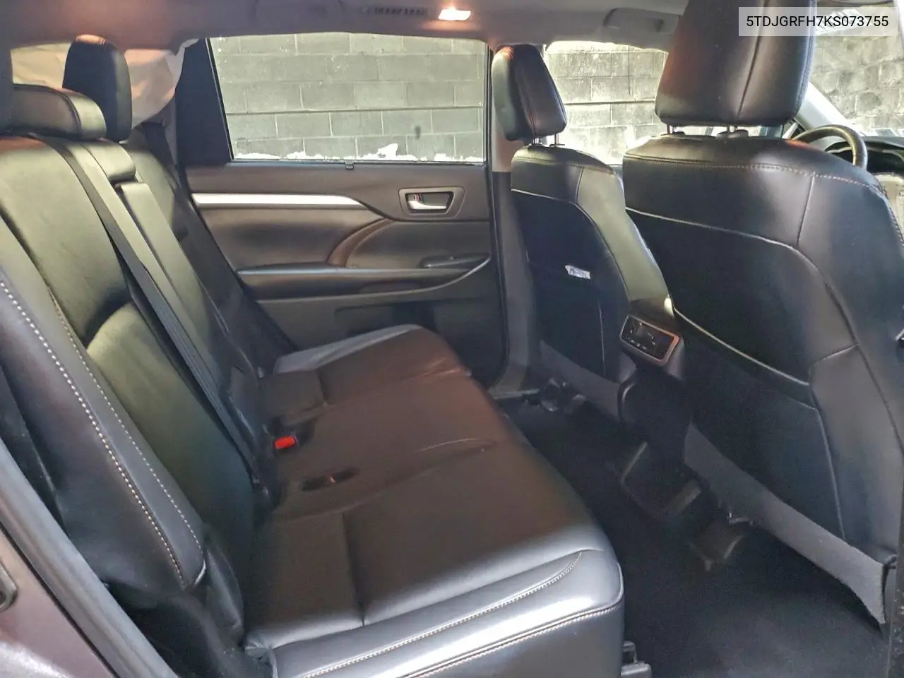 5TDJGRFH7KS073755 2019 Toyota Highlander Hybrid