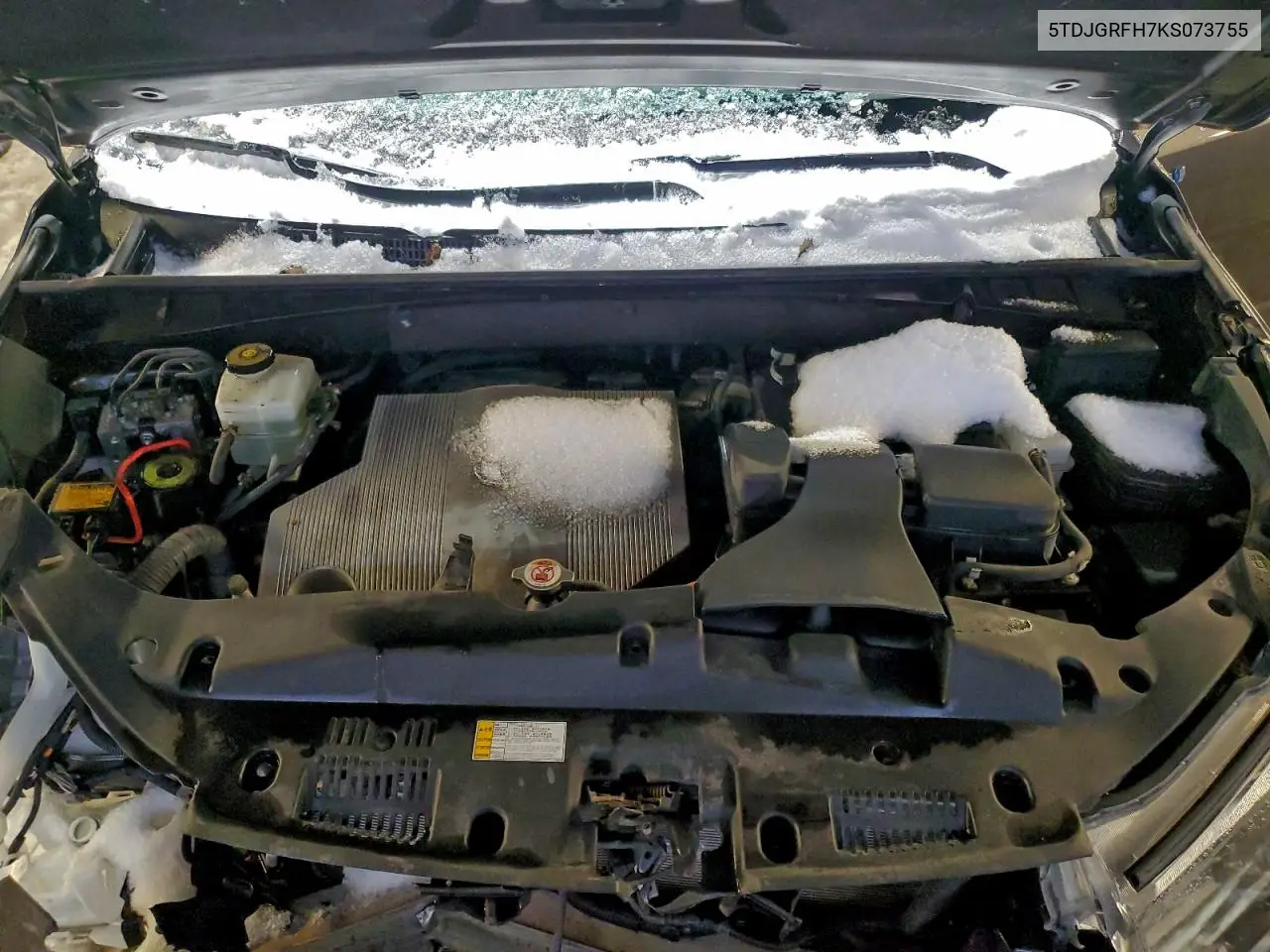 5TDJGRFH7KS073755 2019 Toyota Highlander Hybrid