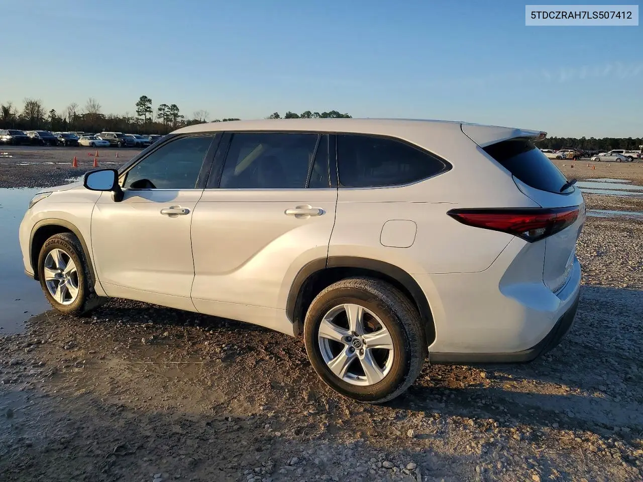 5TDCZRAH7LS507412 2020 Toyota Highlander L