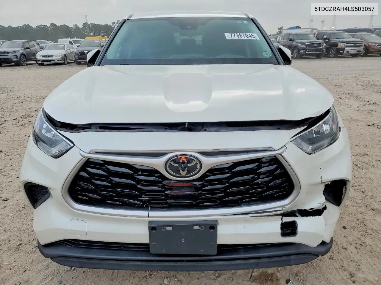 5TDCZRAH4LS503057 2020 Toyota Highlander L