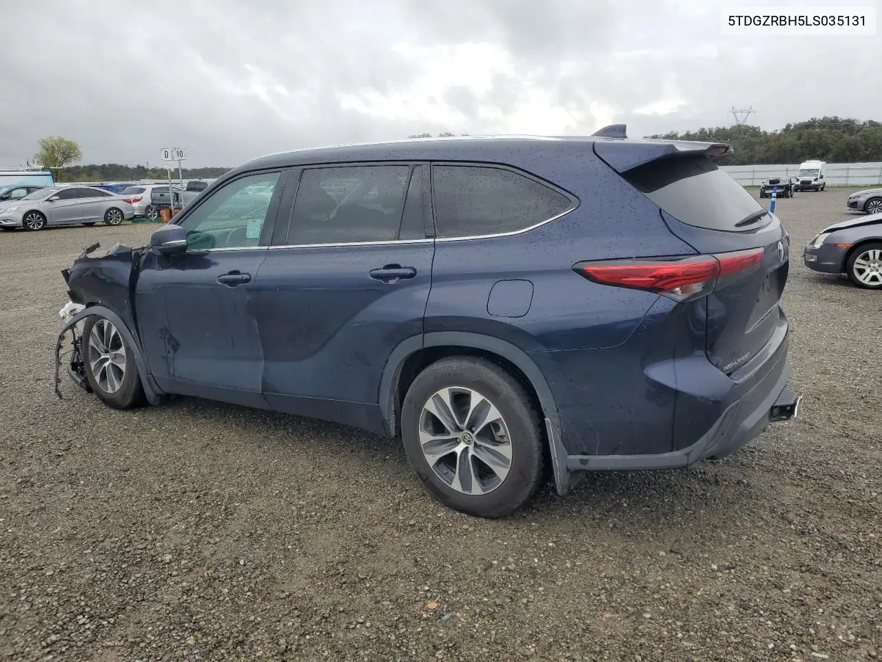 5TDGZRBH5LS035131 2020 Toyota Highlander Xle