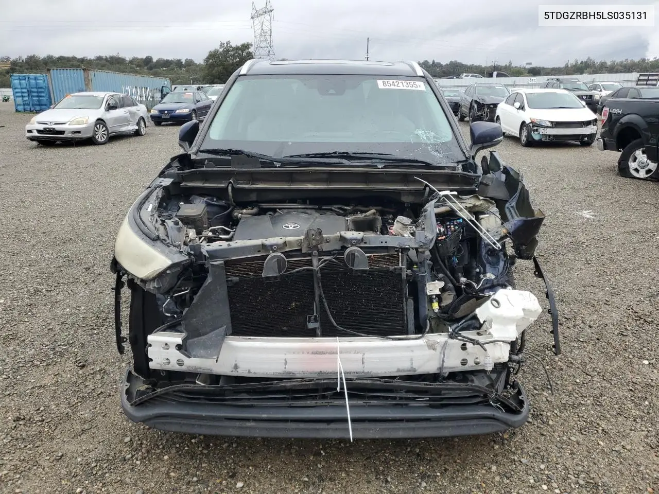 5TDGZRBH5LS035131 2020 Toyota Highlander Xle