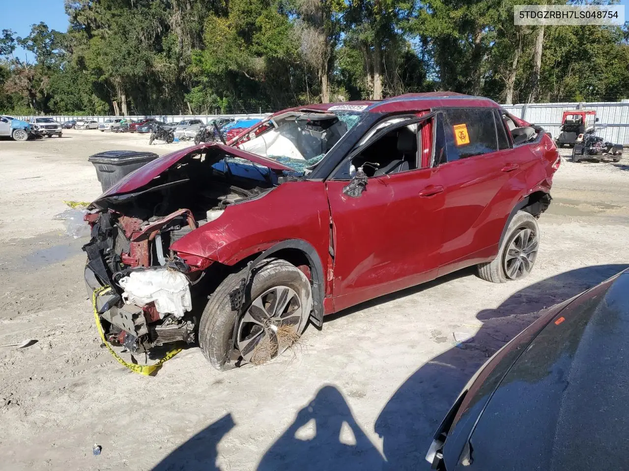 5TDGZRBH7LS048754 2020 Toyota Highlander Xle