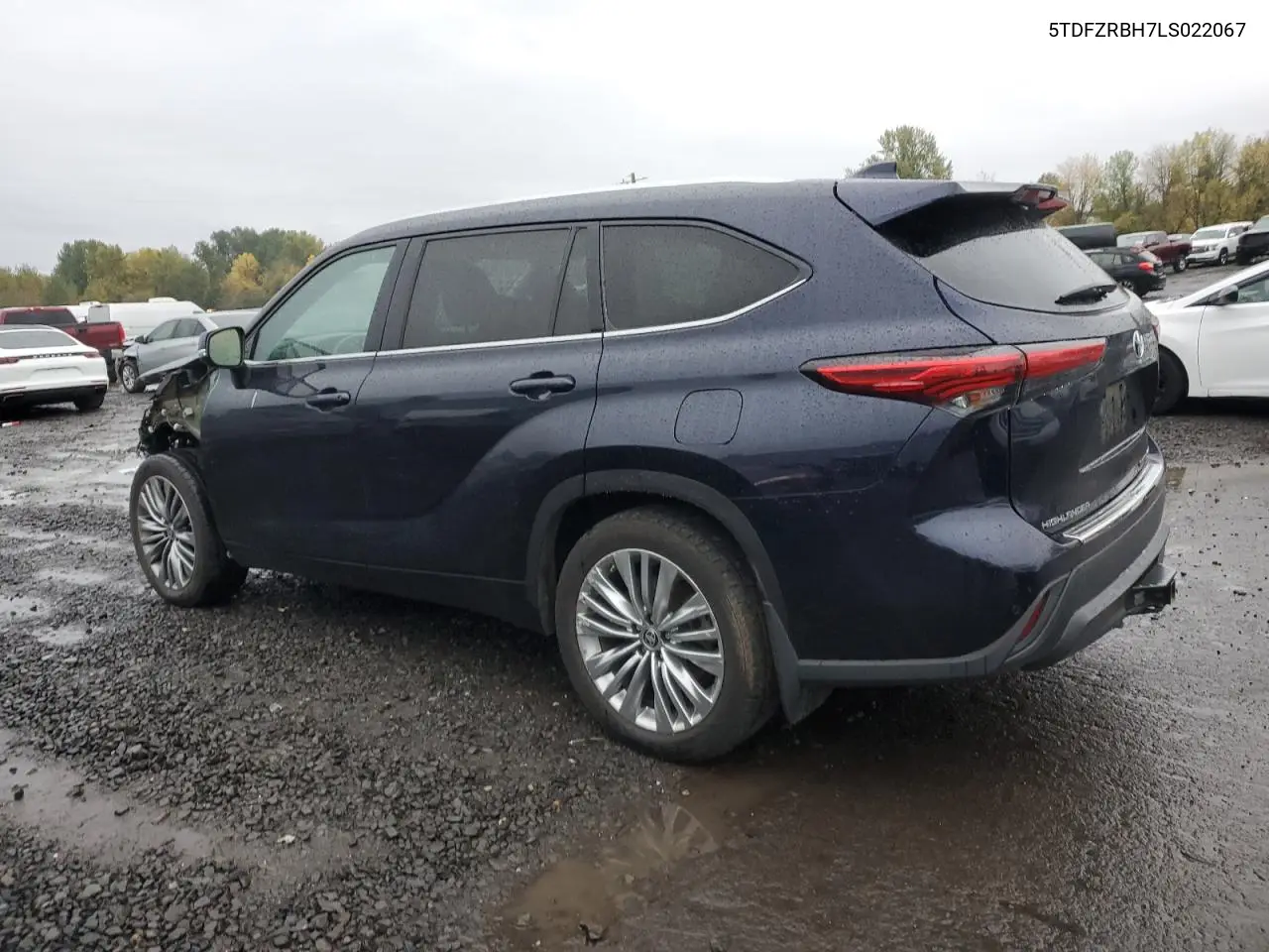 5TDFZRBH7LS022067 2020 Toyota Highlander Platinum