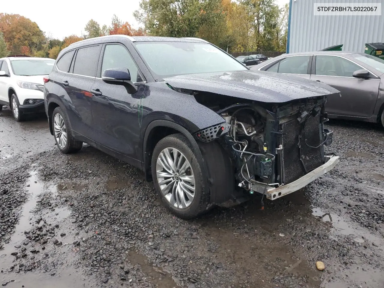 5TDFZRBH7LS022067 2020 Toyota Highlander Platinum