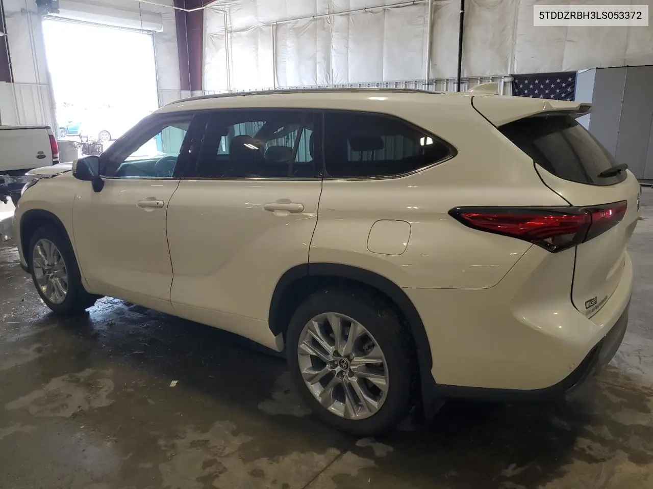5TDDZRBH3LS053372 2020 Toyota Highlander Limited