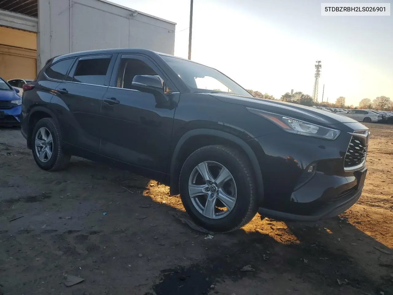 5TDBZRBH2LS026901 2020 Toyota Highlander L